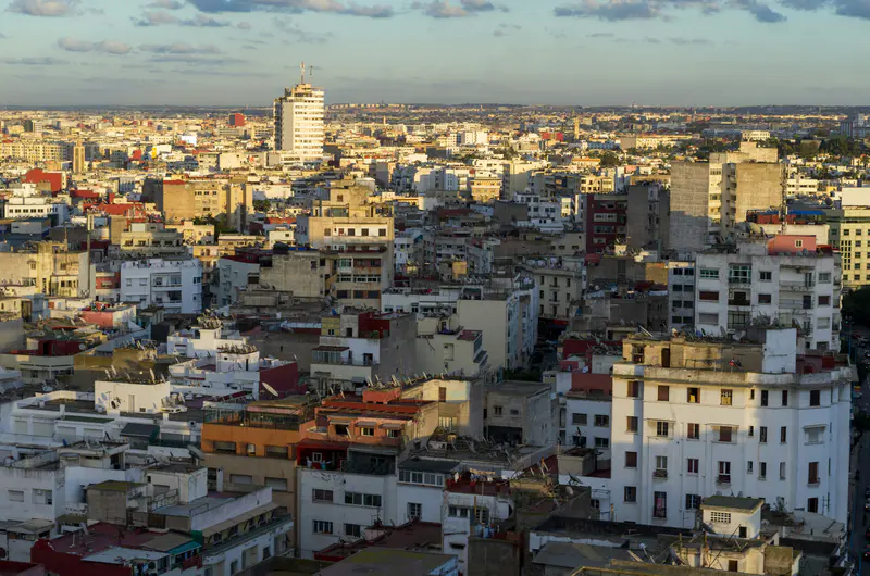 View over Casablanca
